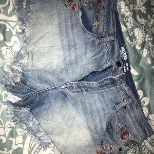 Jean shorts from target